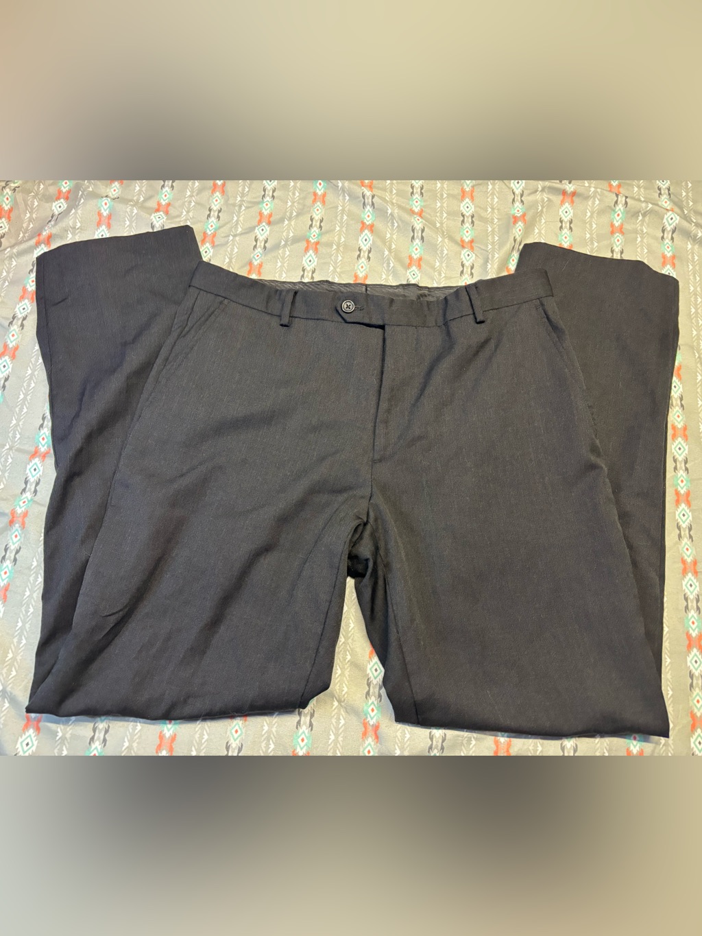 Pronto Uomo Platinum Mens Black Dress Pants
